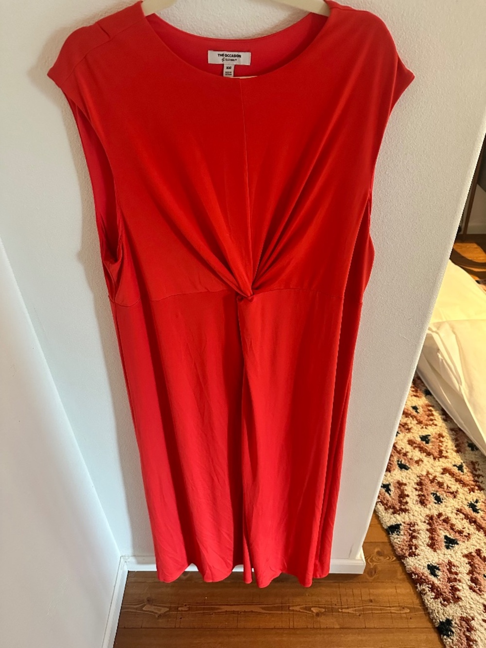 Twist-Front Maxi Dress